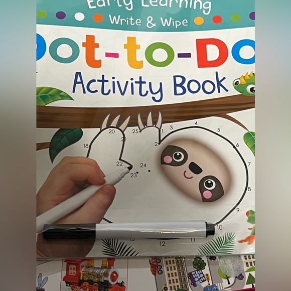 EARLY LEARNING WRITE & WIPE “PUZZLE TIME” BOXED SET Lift-Flap & Wipe - Picture 4 of 8